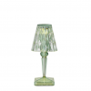 Lampe battery sans fil new colors -  kartell - finition vert menthe