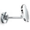 Miroir rond grossissant éclairant mural avec motion sensor JUST LOOK PLUS WD - Chrome - Decor Walther - Connexion directe