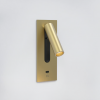 Applique liseuse Fuse USB C - Astro - Finition or mat