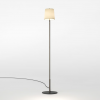 Lampadaire Mitsu Floor - Finition Bronze - Abat jour Tissu Mastic - Astro