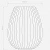 dimensions tacoma tulip ribbed
