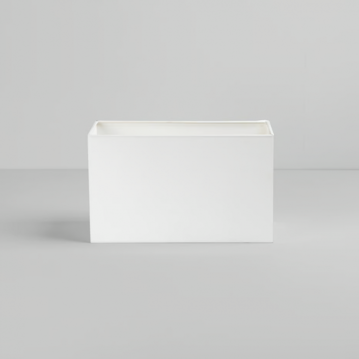 abat-jour rectangle 285 tissu blanc - astro