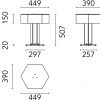 Dimensions SuperWire T - FLOS