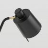 Lampadaire Edward - Astro lighting  - finition noir mat / or mat