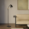 Lampadaire Edward - Astro lighting - finition noir mat / or mat