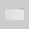 Abat-jour Rectangle 285 - Astro lighting - finition tissu blanc