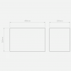 dimensions abat jour rectangle 400 - astro lighting