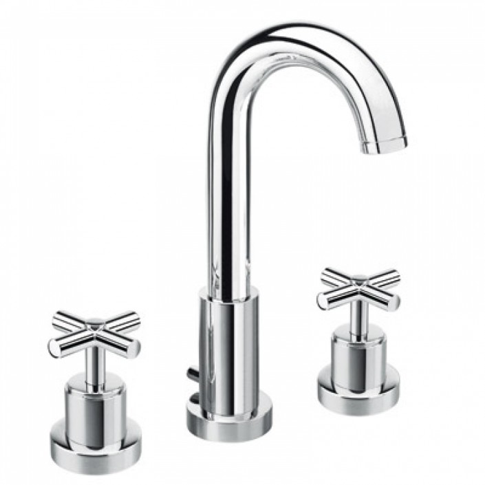 Mélangeur lavabo 3 trous Executive de la marque de robinetterie Cristina