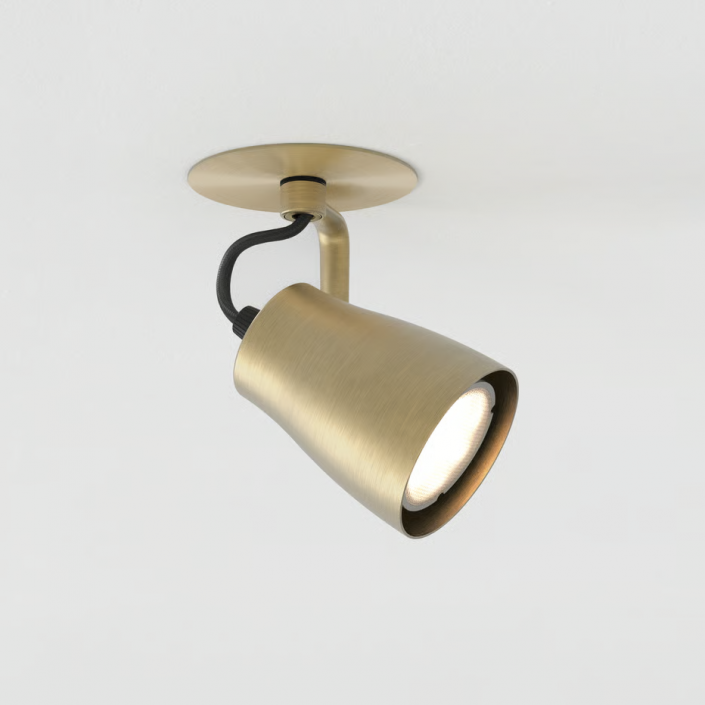 Spot Juno Recessed - astro lighting - finition laiton brossé mat