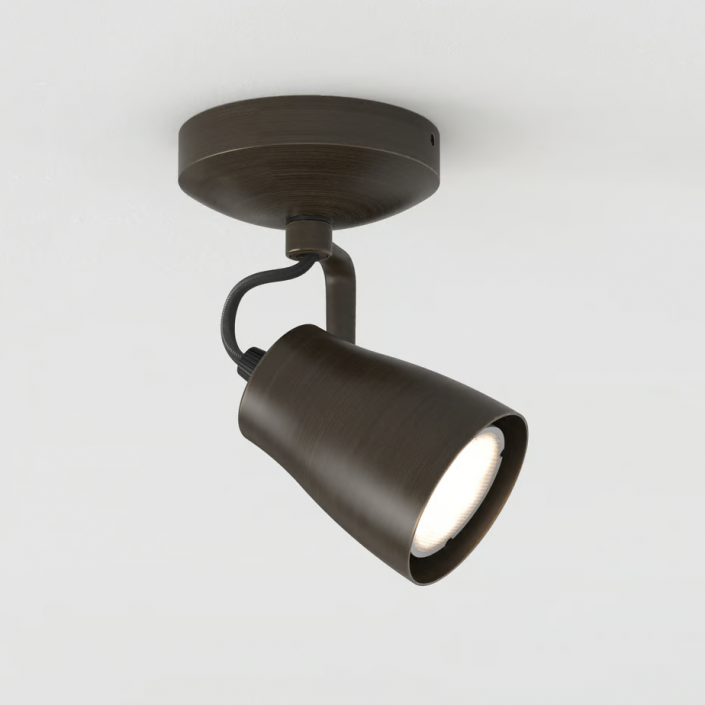 Spot Juno Single - astro lighting - finition bronze