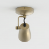 Spot Juno Single - astro lighting - finition laiton brossé mat