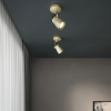 Spot Juno Single - astro lighting - finition laiton brossé mat