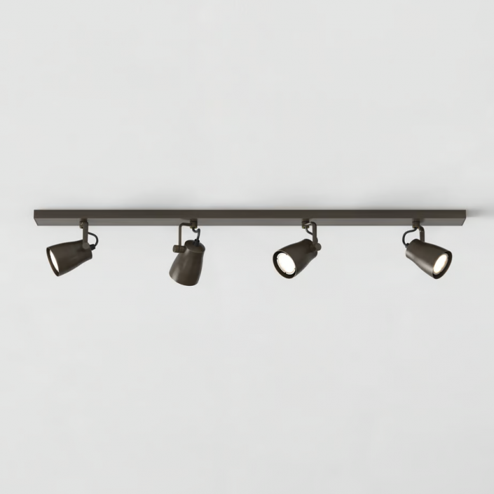 Spot Juno Four bar - astro lighting - finition bronze