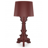 Lampe de table Bourgie mat - Kartell -  finition bordeaux
