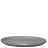 Assiette plate TRAMA - Kartell - finition noir anthracite