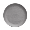 Assiette plate TRAMA - Kartell - finition noir anthracite