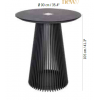 Dimensions mange debout solaire HALO - Les jardins