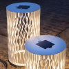 Lampe solaire CADIX - LES JARDINS - finition blanche