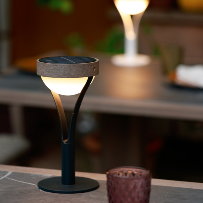 Lampe de table TYBLE - LES JARDINS - finition noire