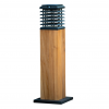 Borne solaire TEKURA - LES JARDINS - finition TECK