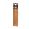 Dimensions borne solaire TEKURA - LES JARDINS - 75cm