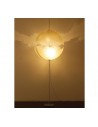 Lampadaire Postkrisi F 64 en laiton avec applique blanche Catellani & Smith - Valente Design