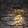 Applique murale solaire TEKURA - LES JARDINS - finition teck