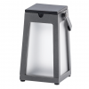 Lanterne solaire Tinka - Les jardins - aluminium muscade