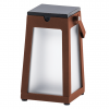 Lanterne solaire Tinka - Les jardins - aluminium corten