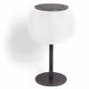 Grande lampe de table solaire LOLIE - LES JARDINS - finition olive