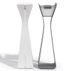 Lampe solaire OSMOZ -  LES JARDINS -  aluminium blanc et gris