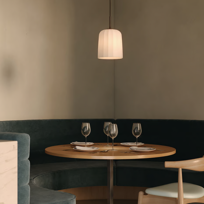 Suspension Veo pendant - astro - finition bronze