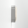 Applique murale Montreal Oval - Astro - finition acier inoxydable