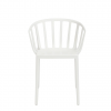 Chaise VENICE (lot de 2) - KARTELL -  Finition blanc