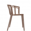 Chaise VENICE (lot de 2) - KARTELL -  finition dove gray