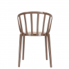 Chaise VENICE (lot de 2)- KARTELL -  finition Dove gray