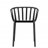 Chaise VENICE (lot de 2) - KARTELL - finition noire
