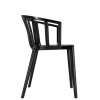 Chaise VENICE (lot de 2) - KARTELL -  finition noire