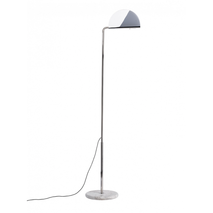 Lampadaire Mezzaluna - DCW - finition chrome