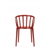 Chaise VENICE (lot de 2) - KARTELL - finition rouille
