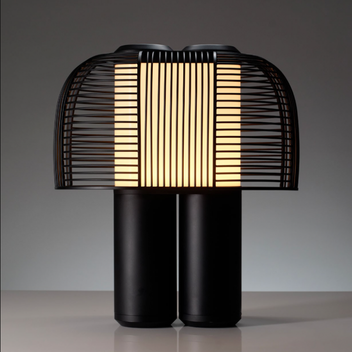 Lampe à poser YASUKE -  DCW - finition noir/noir