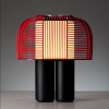 Lampe à poser YASUKE -  DCW -  finition noir/rouge