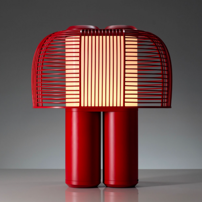 Lampe à poser YASUKE - DCW - finition rouge / rouge