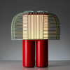 Lampe à poser YASUKE -  finition rouge/vert