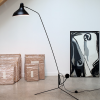 Lampadaire Mantis BS1 - DCW Editions - finition noire