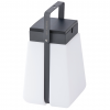 Lanterne solaire Bump Nomade - Les Jardins - aluminium gris