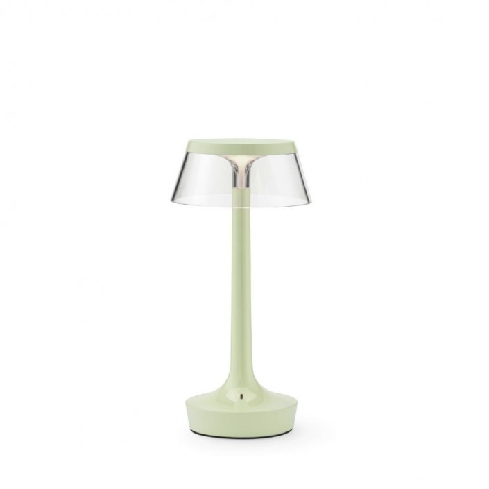 Lampe bon jour unplugged black chrome - flos