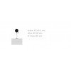 Dimensions lampe de table Luce d'Oro - Catellani&Smith
