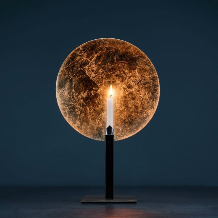 Lampe à poser Gemma finition cuivre - Catellani&Smith