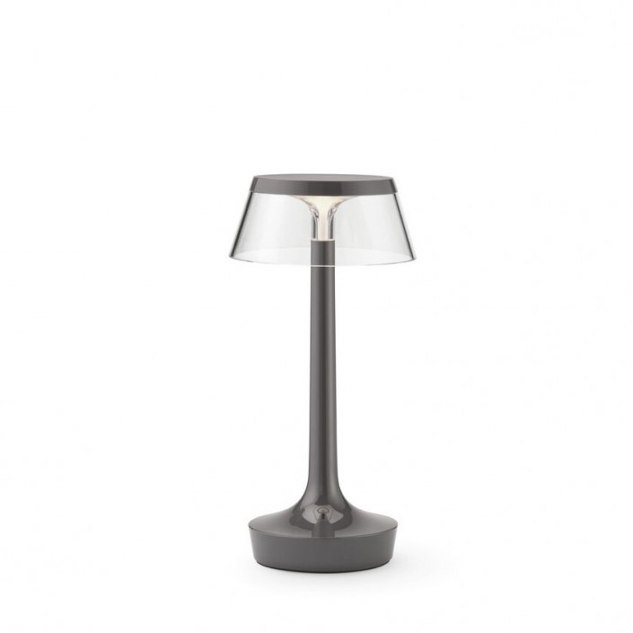 Lampe Bon Jour unplugged gris - Flos